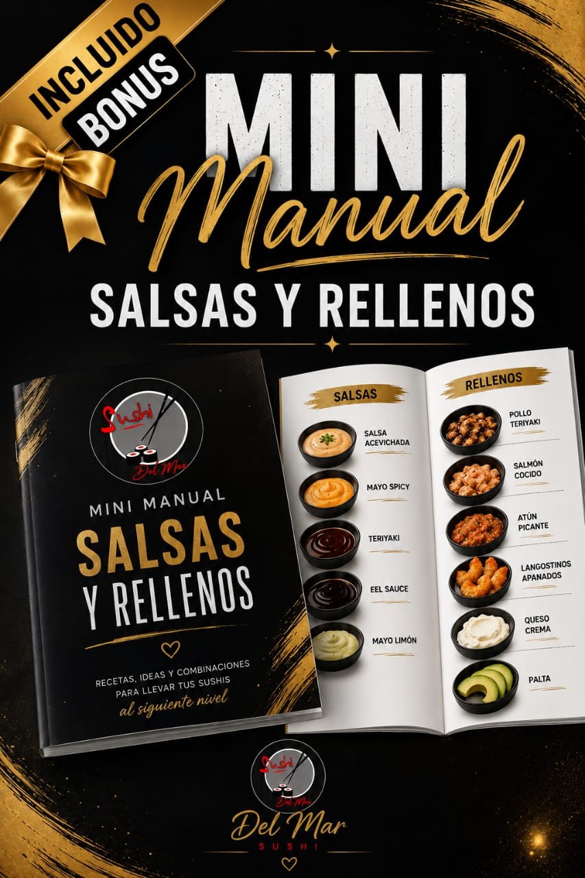 Mini Manual de Salsas y Rellenos DelMar Sushi